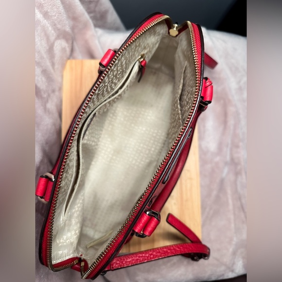 Kate Spade Sadie Dome Satchel Saffiano Leather Crossbody Bag Purse Handbag - Picture 6 of 7